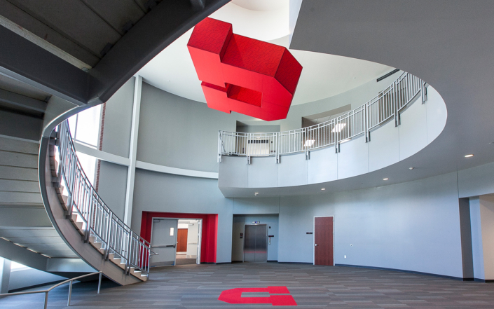 Lobby Of Builiding At University