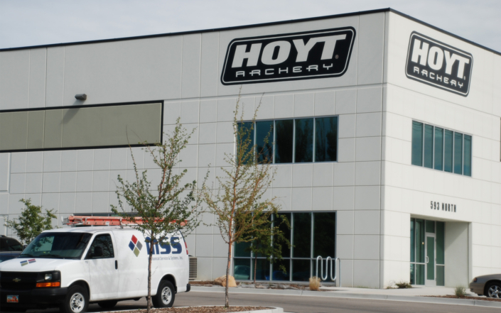 Mss Van In Front Of Hoyt Archery