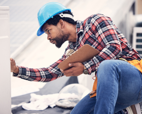 Hvac Worker Checking System